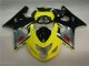 2004-2005 Yellow Black Suzuki GSXR 600/750 Motorbike Fairing Canada 2004-2005 Yellow Black Suzuki GSXR 600/750 Motorbike Fairing Canada