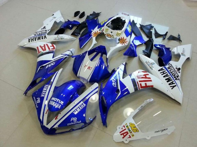 2004-2006 Blue White Red Yamaha YZF R1 Motorcycle Fairings Kits Canada 2004-2006 Blue White Red Yamaha YZF R1 Motorcycle Fairings Kits Canada