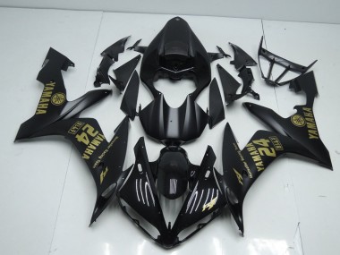 2004-2006 Red Matte Black Gold Yamaha YZF R1 Motorcycle Fairing Canada