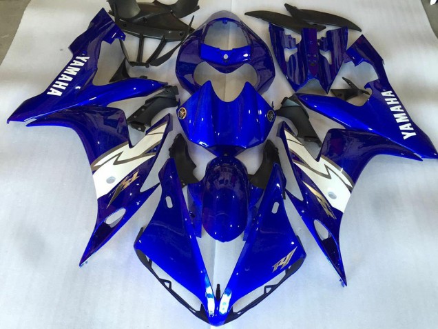 2004-2006 Glossy Blue White Yamaha YZF R1 Bike Fairing Kit Canada 2004-2006 Glossy Blue White Yamaha YZF R1 Bike Fairing Kit Canada