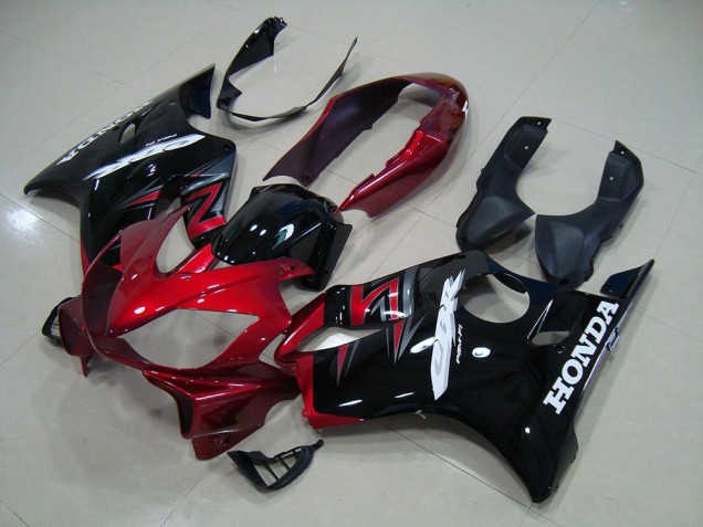 2004-2007 Candy Red Black Honda CBR600 F4i Motorcycle Fairing Kit Canada 2004-2007 Candy Red Black Honda CBR600 F4i Motorcycle Fairing Kit Canada