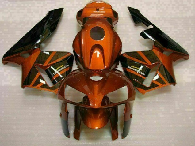 2005-2006 Orange Black Honda CBR600RR Bike Fairings Canada 2005-2006 Orange Black Honda CBR600RR Bike Fairings Canada