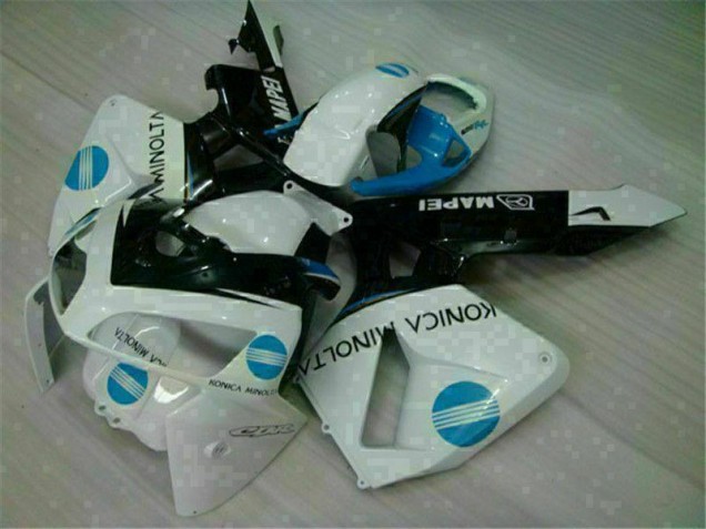 2005-2006 White Blue Honda CBR600RR Motorcyle Fairings Canada 2005-2006 White Blue Honda CBR600RR Motorcyle Fairings Canada
