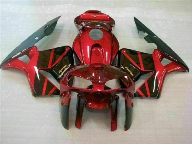 2005-2006 Red Honda CBR600RR Motorbike Fairing Canada 2005-2006 Red Honda CBR600RR Motorbike Fairing Canada