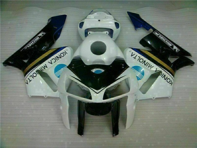 2005-2006 White Black Honda CBR600RR Replacement Motorcycle Fairings Canada 2005-2006 White Black Honda CBR600RR Replacement Motorcycle Fairings Canada