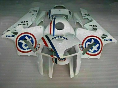 2005-2006 White Honda CBR600RR Bike Fairings Canada
