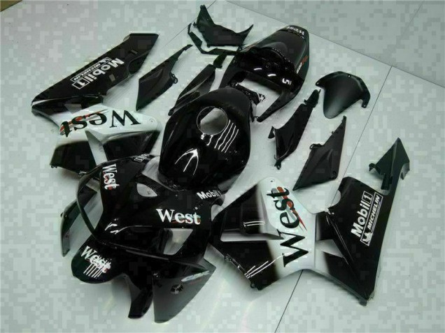 2005-2006 Black West Honda CBR600RR Motorbike Fairing Kits Canada 2005-2006 Black West Honda CBR600RR Motorbike Fairing Kits Canada