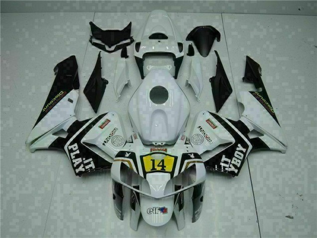 2005-2006 White Playboy 14 Honda CBR600RR Motorcycle Replacement Fairings Canada 2005-2006 White Playboy 14 Honda CBR600RR Motorcycle Replacement Fairings Canada