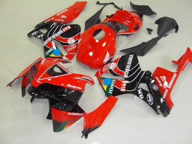2005-2006 Red Black Jomo Honda CBR600RR Motor Bike Fairings Canada