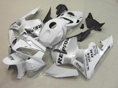 2005-2006 Repsol White Silver Honda CBR600RR Bike Fairing Kit Canada