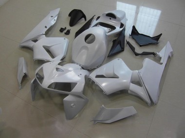 2005-2006 White Honda CBR600RR Motorcycle Fairings Kit Canada