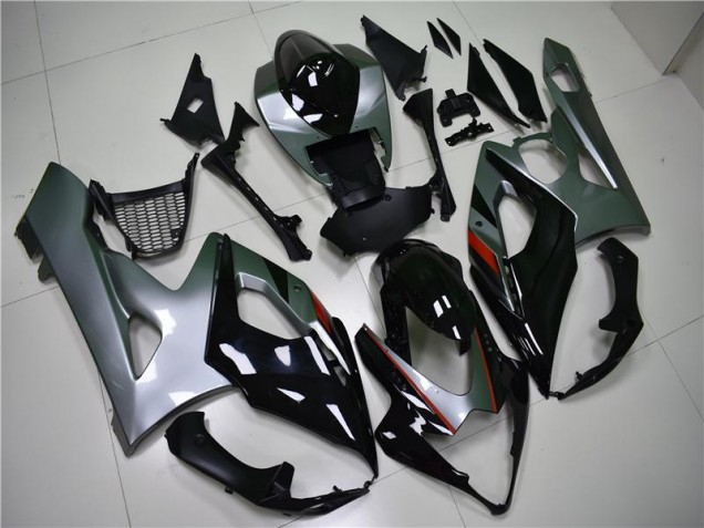 2005-2006 Black Silver Suzuki GSXR 1000 Motorcycle Fairing Kit Canada 2005-2006 Black Silver Suzuki GSXR 1000 Motorcycle Fairing Kit Canada