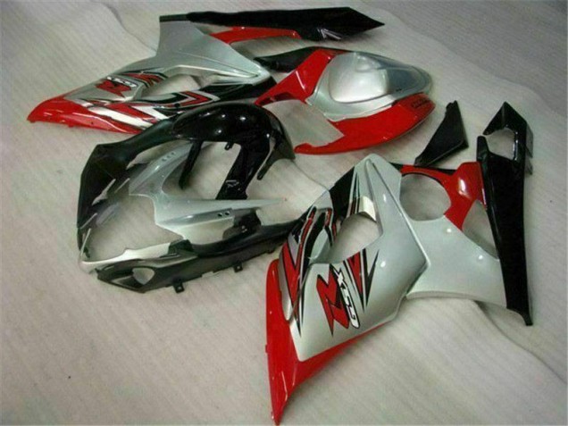2005-2006 Red White Suzuki GSXR 1000 Motorcyle Fairings Canada 2005-2006 Red White Suzuki GSXR 1000 Motorcyle Fairings Canada