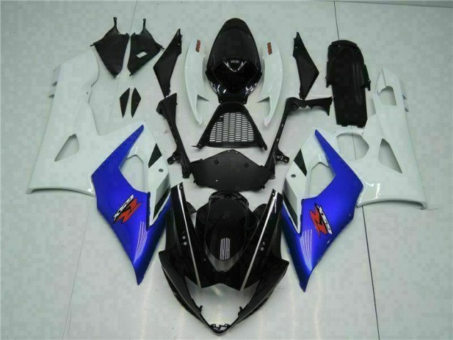 2005-2006 Blue White Suzuki GSXR 1000 Motorcycle Bodywork Canada 2005-2006 Blue White Suzuki GSXR 1000 Motorcycle Bodywork Canada