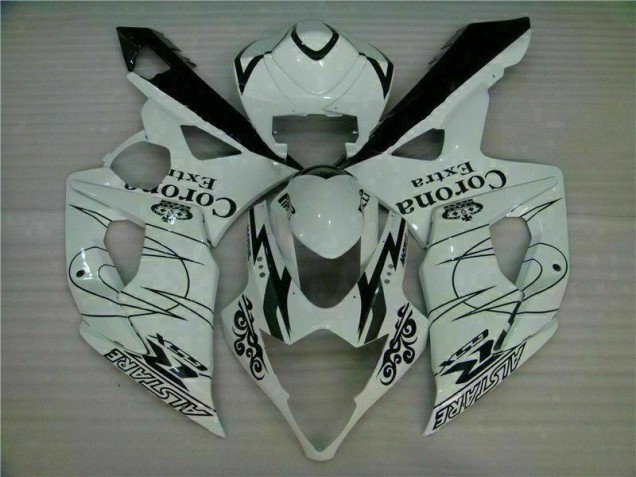 2005-2006 White Suzuki GSXR 1000 Motorbike Fairing Kits Canada 2005-2006 White Suzuki GSXR 1000 Motorbike Fairing Kits Canada