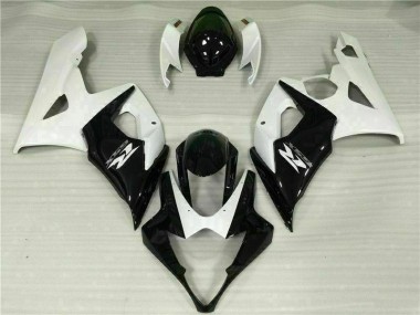 2005-2006 White Black Suzuki GSXR 1000 Moto Fairings Canada