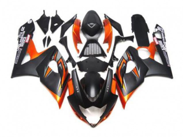 2005-2006 Black Orange Suzuki GSXR 1000 Motorbike Fairing Canada 2005-2006 Black Orange Suzuki GSXR 1000 Motorbike Fairing Canada
