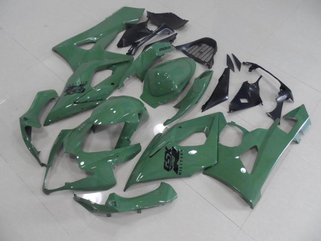 2005-2006 Glossy Army Green Suzuki GSXR 1000 Motorcycle Fairing Canada 2005-2006 Glossy Army Green Suzuki GSXR 1000 Motorcycle Fairing Canada