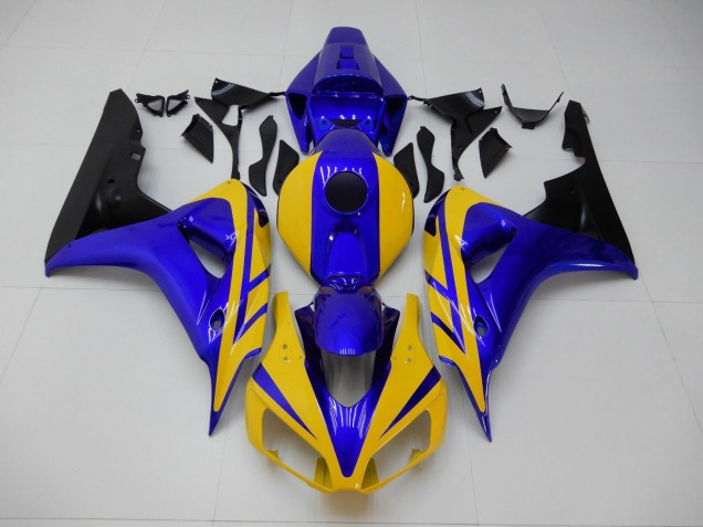 2006-2007 Yellow Blue Honda CBR1000RR Replacement Motorcycle Fairings Canada 2006-2007 Yellow Blue Honda CBR1000RR Replacement Motorcycle Fairings Canada