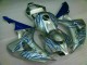 2006-2007 Blue Flame Silver Honda CBR1000RR Motorcycle Fairing Kits Canada 2006-2007 Blue Flame Silver Honda CBR1000RR Motorcycle Fairing Kits Canada