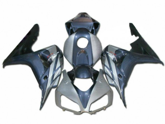 2006-2007 Silver Honda CBR1000RR Motorcycle Fairing Kit Canada
