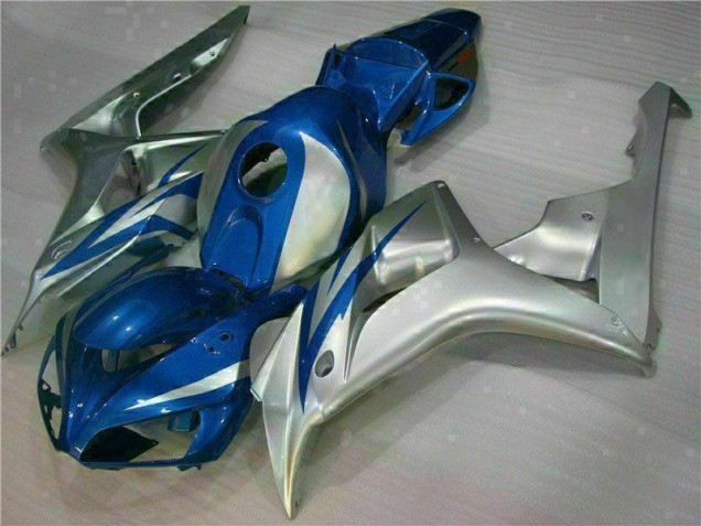 2006-2007 Blue Silver Honda CBR1000RR Motorcycle Fairings Kits Canada 2006-2007 Blue Silver Honda CBR1000RR Motorcycle Fairings Kits Canada
