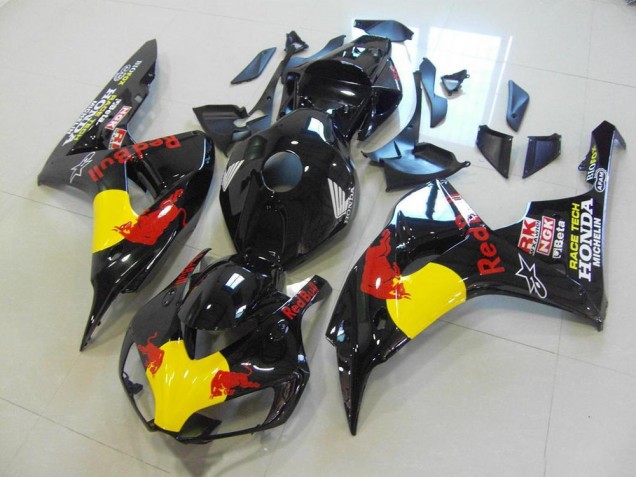 2006-2007 Black Red Bull Honda CBR1000RR Bike Fairing Kit Canada 2006-2007 Black Red Bull Honda CBR1000RR Bike Fairing Kit Canada