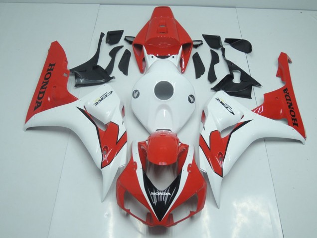 2006-2007 Orange Red and White Honda CBR1000RR Moto Fairings Canada 2006-2007 Orange Red and White Honda CBR1000RR Moto Fairings Canada