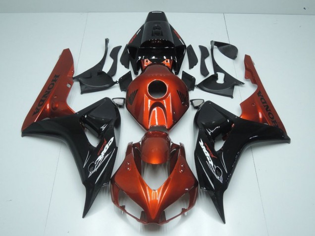 2006-2007 Orange and Black Honda CBR1000RR Motorcycle Fairing Canada 2006-2007 Orange and Black Honda CBR1000RR Motorcycle Fairing Canada