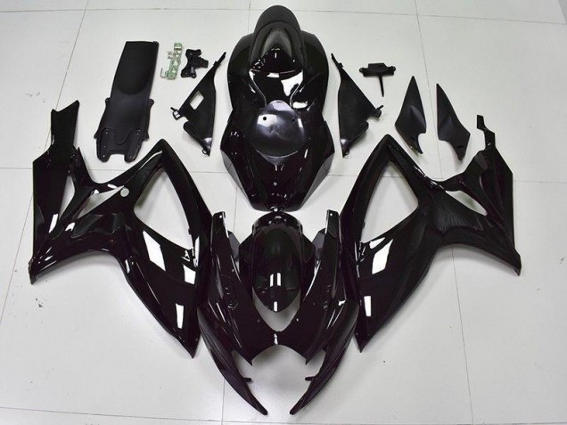 2006-2007 Glossy Black Suzuki GSXR 600/750 Bike Fairing Canada 2006-2007 Glossy Black Suzuki GSXR 600/750 Bike Fairing Canada