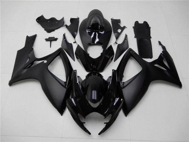 2006-2007 Matte Black Suzuki GSXR 600/750 Bike Fairings Canada 2006-2007 Matte Black Suzuki GSXR 600/750 Bike Fairings Canada