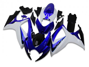 2006-2007 Blue White Suzuki GSXR 600/750 Motorbike Fairing Canada