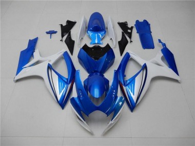 2006-2007 Blue White Suzuki GSXR 600/750 Motorcycle Bodywork Canada