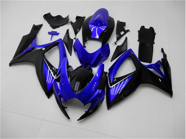 2006-2007 Blue Black Suzuki GSXR 600/750 Replacement Fairings & Bodywork Canada 2006-2007 Blue Black Suzuki GSXR 600/750 Replacement Fairings & Bodywork Canada