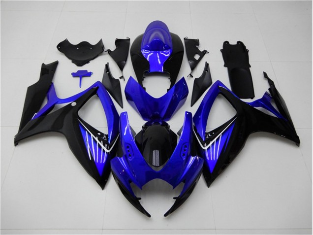 2006-2007 Blue Black Suzuki GSXR 600/750 Replacement Fairings & Bodywork Canada 2006-2007 Blue Black Suzuki GSXR 600/750 Replacement Fairings & Bodywork Canada