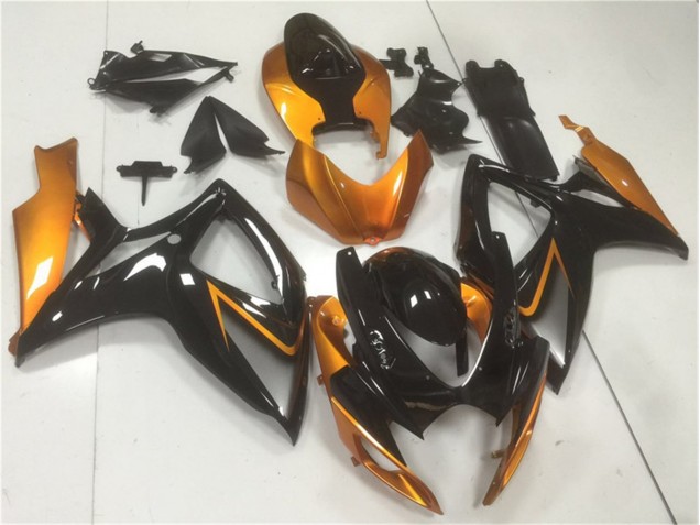 2006-2007 Black Orange Suzuki GSXR 600/750 Motor Fairings Canada 2006-2007 Black Orange Suzuki GSXR 600/750 Motor Fairings Canada