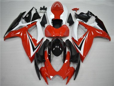 2006-2007 Red Black Suzuki GSXR 600/750 Motorcycle Fairing Kits Canada