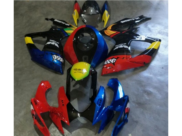 2006-2007 Red Blue Suzuki GSXR 600/750 Motorbike Fairing Canada 2006-2007 Red Blue Suzuki GSXR 600/750 Motorbike Fairing Canada