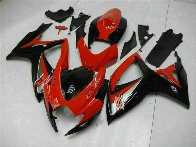 2006-2007 Red Suzuki GSXR 600/750 Bike Fairing Kit Canada 2006-2007 Red Suzuki GSXR 600/750 Bike Fairing Kit Canada