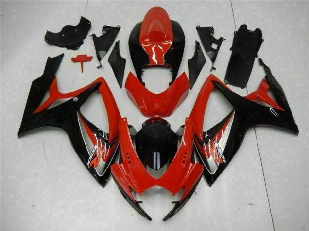 2006-2007 Red Suzuki GSXR 600/750 Bike Fairing Kit Canada 2006-2007 Red Suzuki GSXR 600/750 Bike Fairing Kit Canada