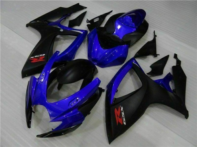 2006-2007 Blue Black Suzuki GSXR 600/750 Motorbike Fairing Kits Canada