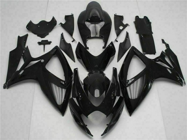 2006-2007 Black Suzuki GSXR 600/750 Bike Fairing Kit Canada 2006-2007 Black Suzuki GSXR 600/750 Bike Fairing Kit Canada
