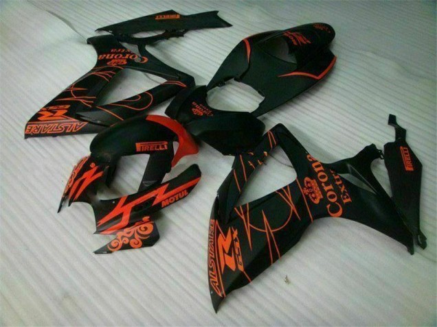 2006-2007 Black Suzuki GSXR 600/750 Motorcycle Fairings Kits Canada 2006-2007 Black Suzuki GSXR 600/750 Motorcycle Fairings Kits Canada