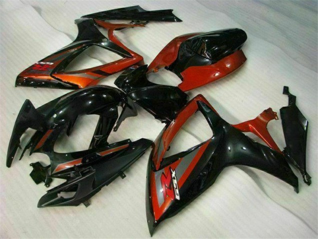 2006-2007 Black Red Suzuki GSXR 600/750 Motorcycle Fairing Kits Canada 2006-2007 Black Red Suzuki GSXR 600/750 Motorcycle Fairing Kits Canada