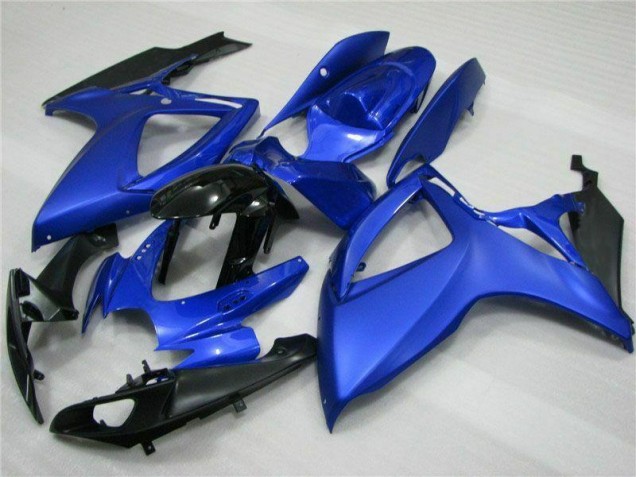 2006-2007 Blue Black Suzuki GSXR 600/750 Full Replacement Fairings & Bodywork Canada 2006-2007 Blue Black Suzuki GSXR 600/750 Full Replacement Fairings & Bodywork Canada