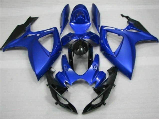 2006-2007 Blue Black Suzuki GSXR 600/750 Full Replacement Fairings & Bodywork Canada 2006-2007 Blue Black Suzuki GSXR 600/750 Full Replacement Fairings & Bodywork Canada