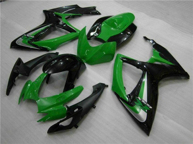 2006-2007 Green Suzuki GSXR 600/750 Motorbike Fairings Canada 2006-2007 Green Suzuki GSXR 600/750 Motorbike Fairings Canada