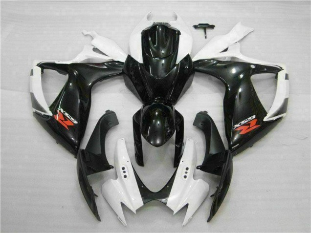 2006-2007 White Black Suzuki GSXR 600/750 Motorbike Fairing Kits Canada 2006-2007 White Black Suzuki GSXR 600/750 Motorbike Fairing Kits Canada