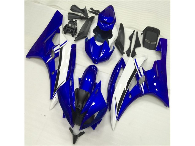 2006-2007 Blue White Yamaha YZF R6 Motorbike Fairing Canada 2006-2007 Blue White Yamaha YZF R6 Motorbike Fairing Canada