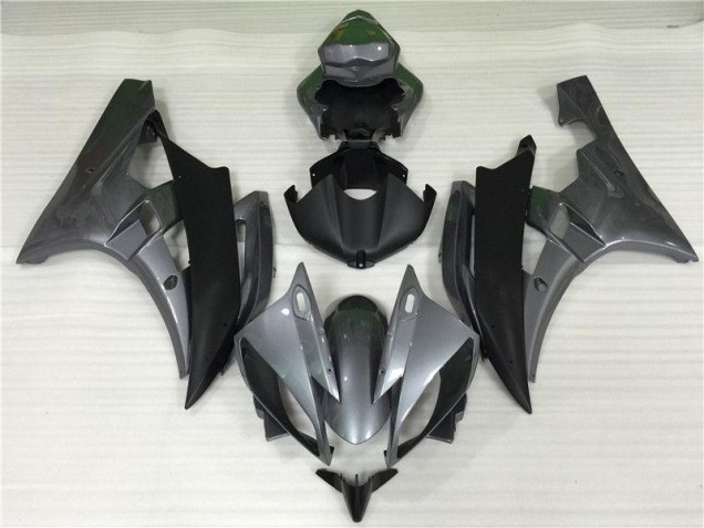 2006-2007 Grey Black Yamaha YZF R6 Bike Fairing Kit Canada 2006-2007 Grey Black Yamaha YZF R6 Bike Fairing Kit Canada